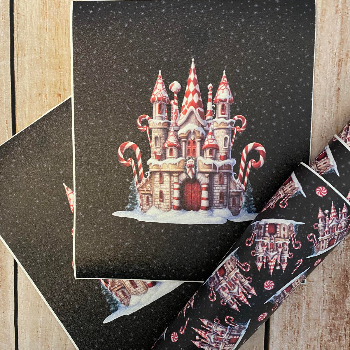 Mav Christmas Candy Cane Castle Glitterbugfairy