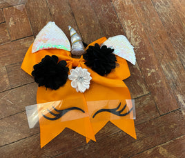 Unicorn Bow kits Cheer Halloween bow loop