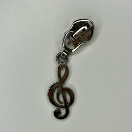 Music #5 zipper pull