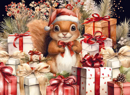 Glitterbug Big Bundle Christmas Squirrel