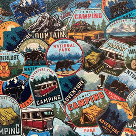 Camping Stickers