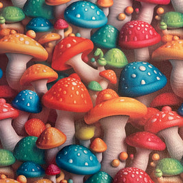 Big Rainbow Mushrooms