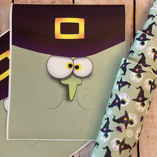Panel Pack Halloween Googly Witch