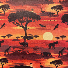 Wild African Sunset