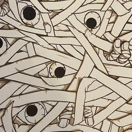 Googly Eyes Black Mummy Coord