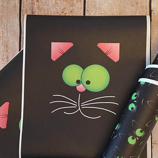 Panel Pack Halloween Googly Black Cat