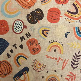 Boho Pumpkins and Rainbows