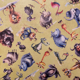 Wild Safari Animals on Ape Yellow