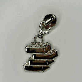 Lego #5 zipper pull