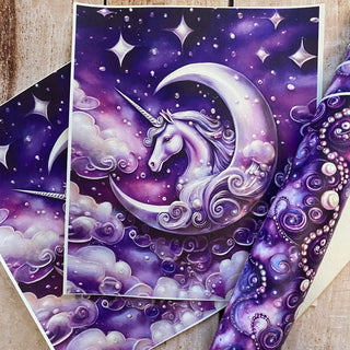 Panel Pack Unicorn Purple Moon