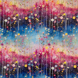 Floral Watercolor Drips