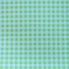 Gingham Plaid Light Green
