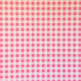 Gingham Plaid Pink
