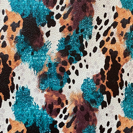 Western Animal Print with Turquoise