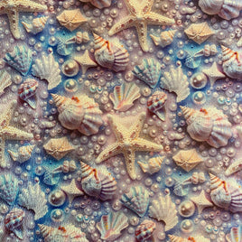 Sea Shells in 3D Iridescent