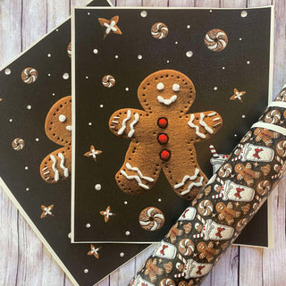 Panel Pack Winter Cookie with Milk