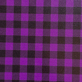 Buffalo Plaid Purple Black