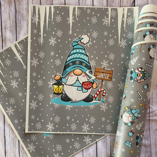 Panel Pack Gnome Hello Winter