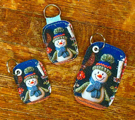 Embroidery design bag tags and key chain