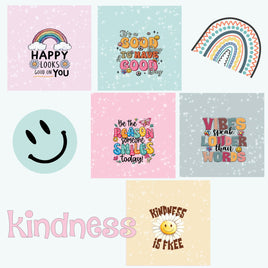 zipper bag panels NEW STYLE Kindness
