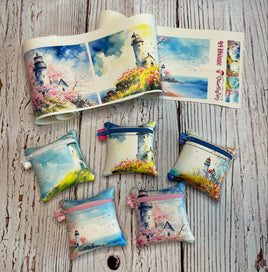 zipper bag panels NEW STYLE Lighthouse