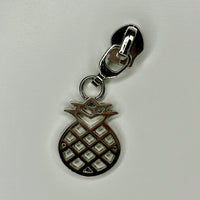 Pineapple #5 zipper pull