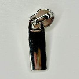 Wide plain #5 zipper pull