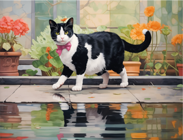 Glitterbug Big Bundle Tuxedo Cat