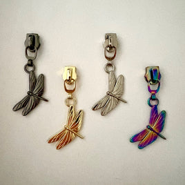 Dragonfly #5 zipper pull