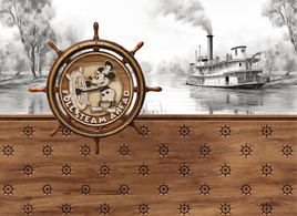 Glitterbug Big Bundle Mickey Steamboat Willie Full Steam Ahead