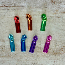 Colored Plain #5 zipper pulls