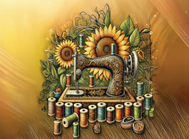 Glitterbug Booth Bundle Sewing Sunflower