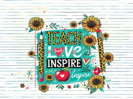 Glitterbug Booth Bundle Teach Love Inspire