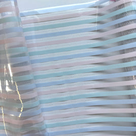 Clear Pastel Stripes TPU