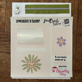 Happy Flower ID Wallet kit