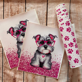 Panel Pack Valentine Schnauzer
