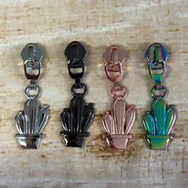 Cactus #5 Zipper Pull