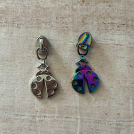 Ladybug #5 zipper pull