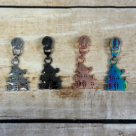 Haunted House #5 Zipper Pull