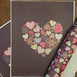 Panel Pack Valentine Chocolate Hearts