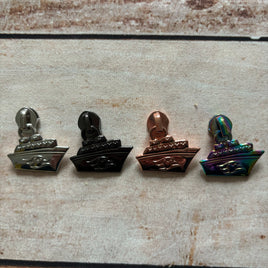 Cruise ship #5 zipper pull