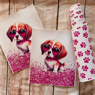 Panel Pack Valentine Beagle
