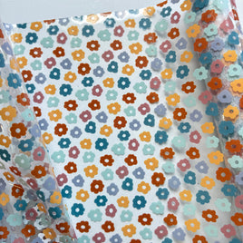 Clear Outline flowers TPU