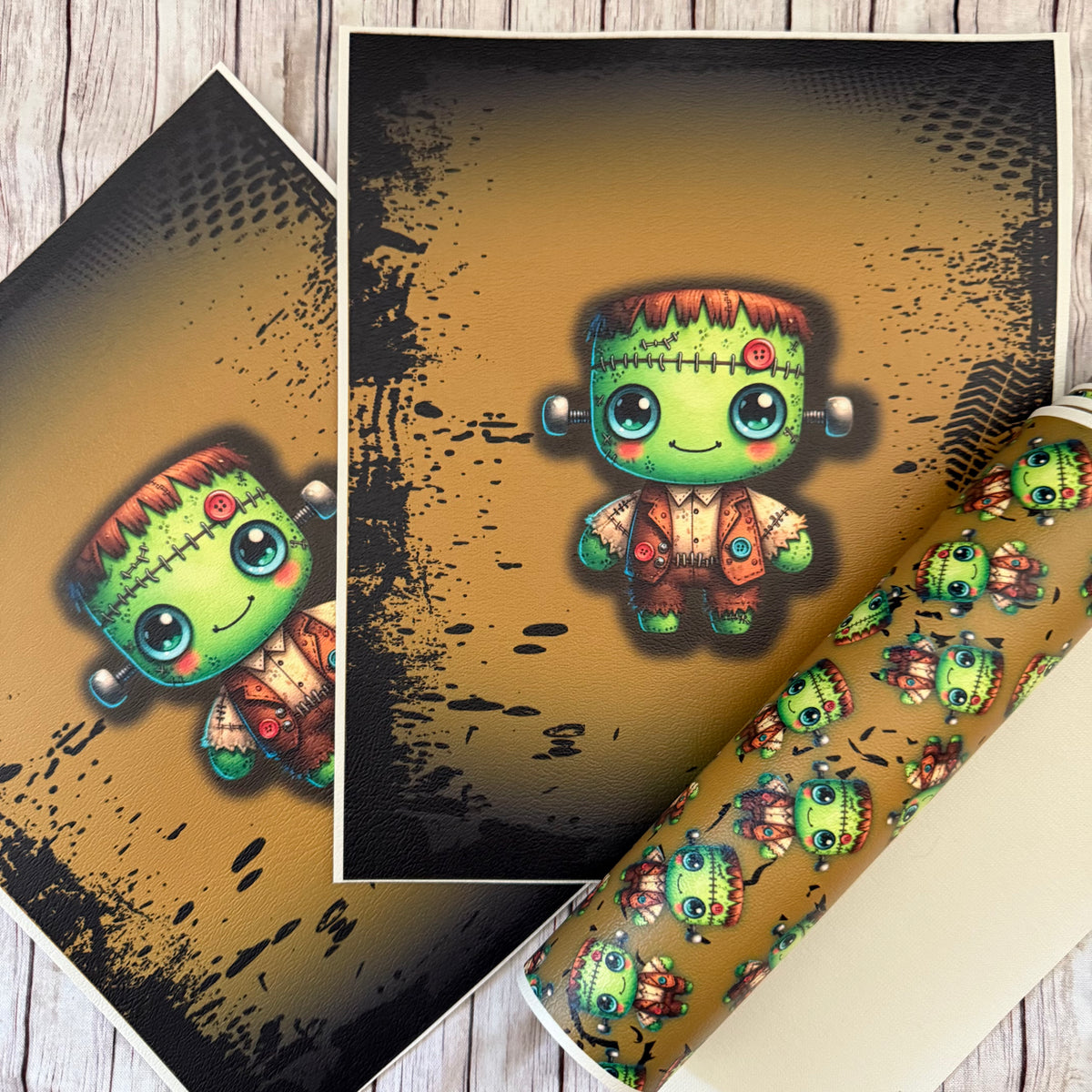 Panel Pack Halloween Voodoo Frank| Glitterbugfairy