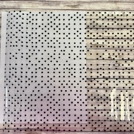 Clear Black Dots TPU