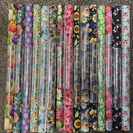 Water proof Canvas Floral Print 15 rolls