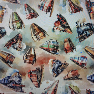 Train Watercolor