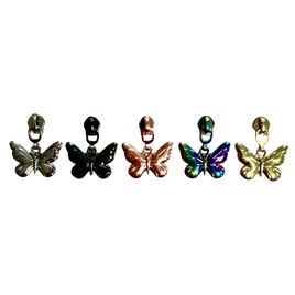 Butterfly #5 zipper pull