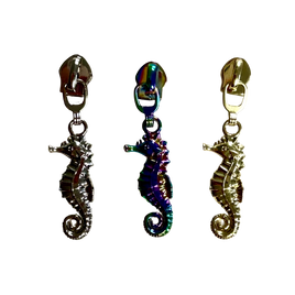 Seahorse #5 Zipper Pull