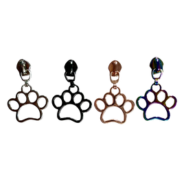 Paw Print #5 Zipper Pull